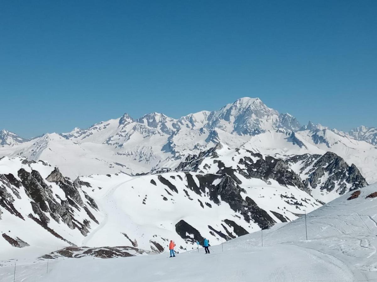 Grande Marmotte, Ski Aux Pieds, Le Refuge Du Montagnard, Arc 1950 Bourg-Saint-Maurice Exteriör bild