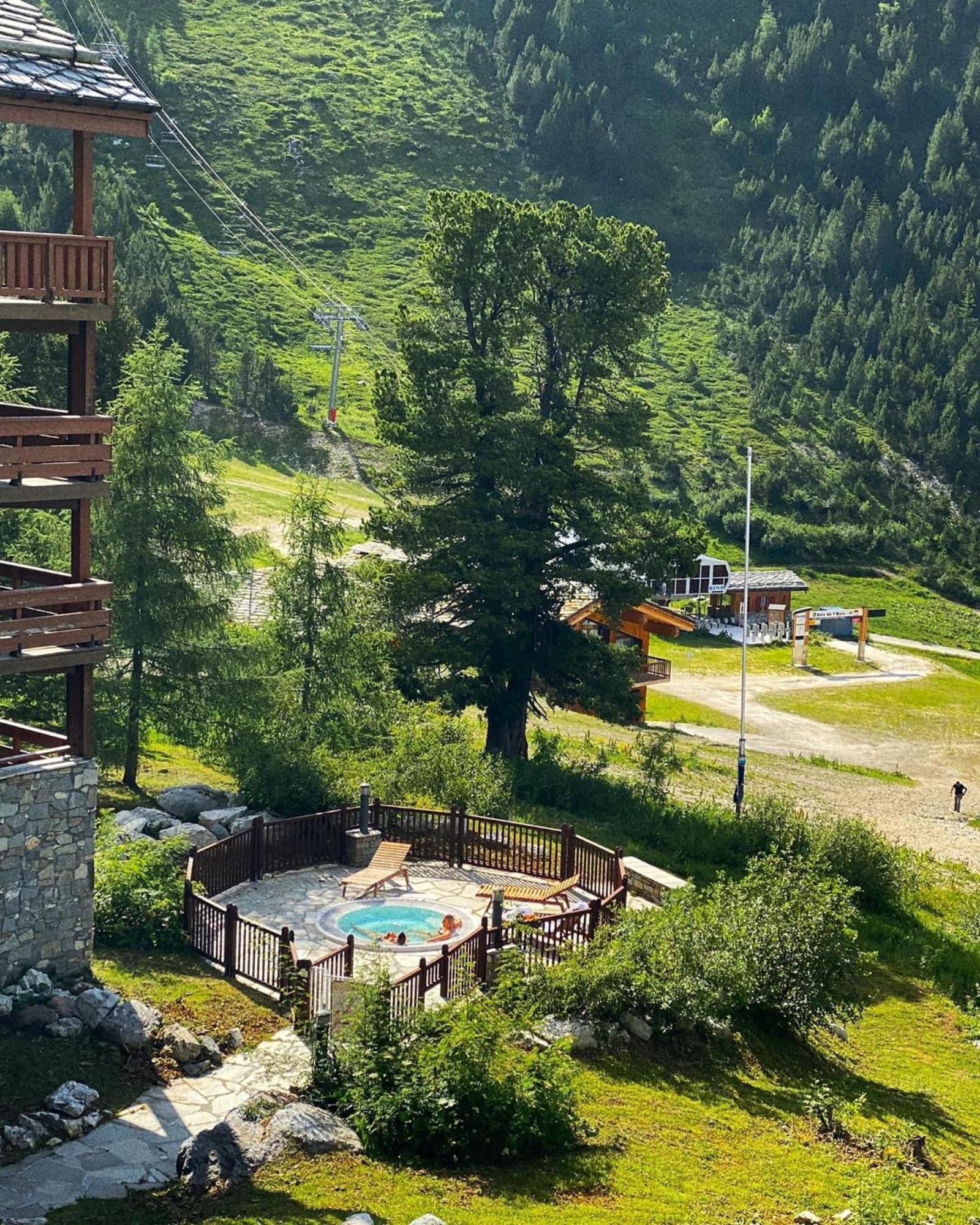 Grande Marmotte, Ski Aux Pieds, Le Refuge Du Montagnard, Arc 1950 Bourg-Saint-Maurice Exteriör bild