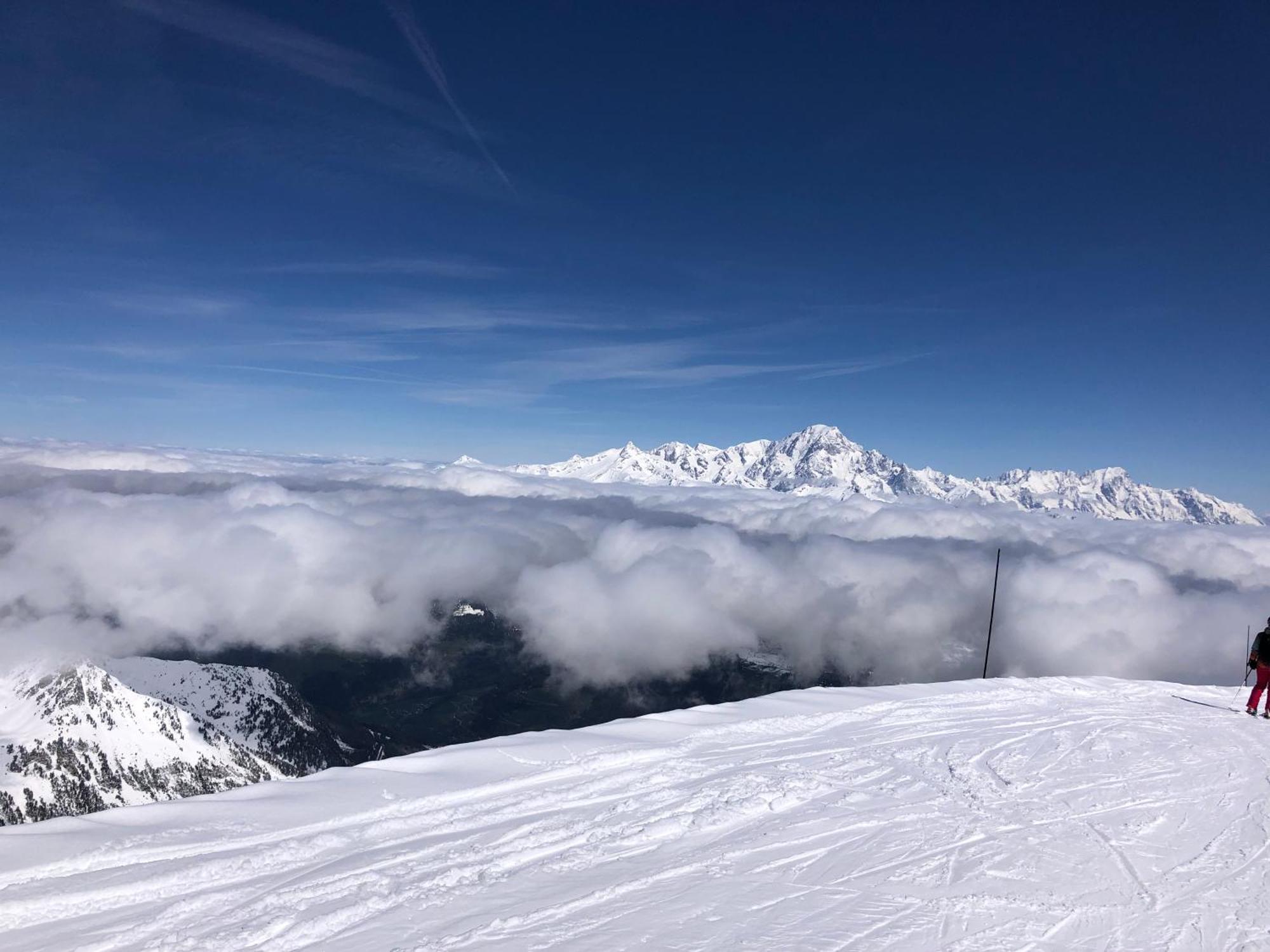 Grande Marmotte, Ski Aux Pieds, Le Refuge Du Montagnard, Arc 1950 Bourg-Saint-Maurice Exteriör bild